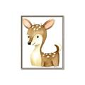 Picture of Woodland Deer _GroupedProduct_Rectangle_Portrait_Mini_ _GroupedProduct_Rectangle_Portrait_Canvas_Framed_