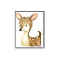 Picture of Woodland Deer _GroupedProduct_Rectangle_Portrait_Mini_ _GroupedProduct_Rectangle_Portrait_Canvas_Framed_