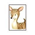 Picture of Woodland Deer _GroupedProduct_Rectangle_Portrait_Mini_ _GroupedProduct_Rectangle_Portrait_Canvas_Framed_