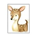 Picture of Woodland Deer _GroupedProduct_Rectangle_Portrait_Mini_ _GroupedProduct_Rectangle_Portrait_Canvas_Framed_