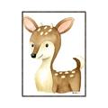 Picture of Woodland Deer _GroupedProduct_Rectangle_Portrait_Mini_ _GroupedProduct_Rectangle_Portrait_Canvas_Framed_