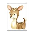 Picture of Woodland Deer _GroupedProduct_Rectangle_Portrait_Mini_ _GroupedProduct_Rectangle_Portrait_Canvas_Framed_