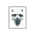 Picture of Raccoony _GroupedProduct_Rectangle_Portrait_Mini_ _GroupedProduct_Rectangle_Portrait_Canvas_Framed_