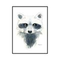 Picture of Raccoony _GroupedProduct_Rectangle_Portrait_Mini_ _GroupedProduct_Rectangle_Portrait_Canvas_Framed_