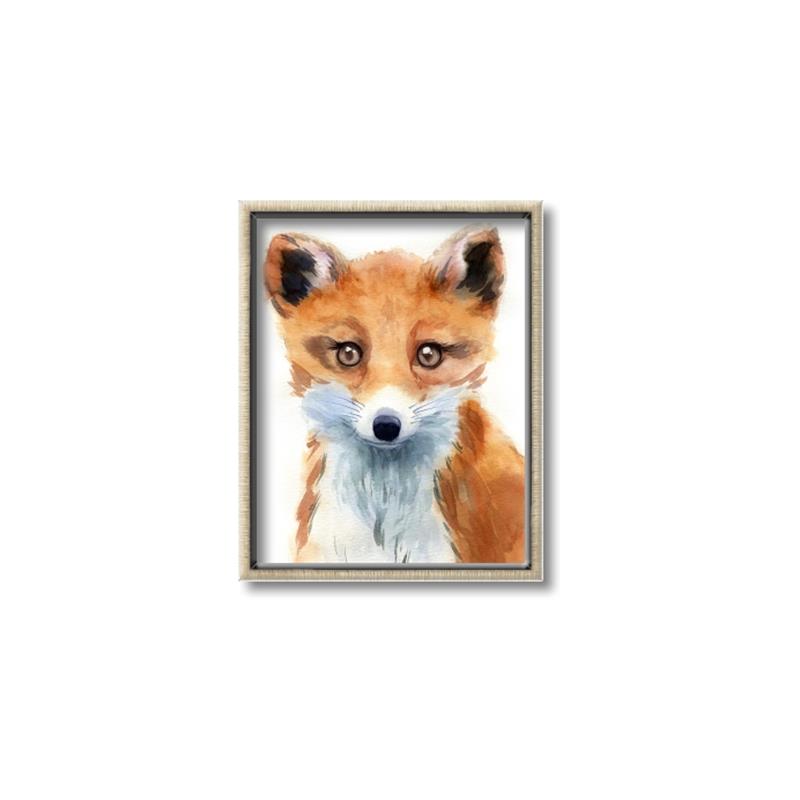 Picture of Foxy Fox _GroupedProduct_Rectangle_Portrait_Mini_ _GroupedProduct_Rectangle_Portrait_Canvas_Framed_