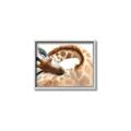 Picture of Sleeping Giraffe _GroupedProduct_Rectangle_Landscape_Mini_ _GroupedProduct_Rectangle_Landscape_Canvas_Framed_