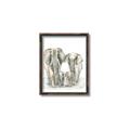 Picture of Elephant Family _GroupedProduct_Rectangle_Portrait_Mini_ _GroupedProduct_Rectangle_Portrait_Canvas_Framed_