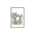 Picture of Elephant Family _GroupedProduct_Rectangle_Portrait_Mini_ _GroupedProduct_Rectangle_Portrait_Canvas_Framed_