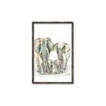 Picture of Elephant Family _GroupedProduct_Rectangle_Portrait_Mini_ _GroupedProduct_Rectangle_Portrait_Canvas_Framed_