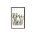 Picture of Elephant Family _GroupedProduct_Rectangle_Portrait_Mini_ _GroupedProduct_Rectangle_Portrait_Canvas_Framed_