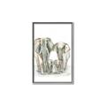 Picture of Elephant Family _GroupedProduct_Rectangle_Portrait_Mini_ _GroupedProduct_Rectangle_Portrait_Canvas_Framed_