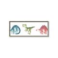 Picture of Dino Line _GroupedProduct_Panel_Landscape_Mini_ _GroupedProduct_Panel_Landscape_Canvas_Framed_