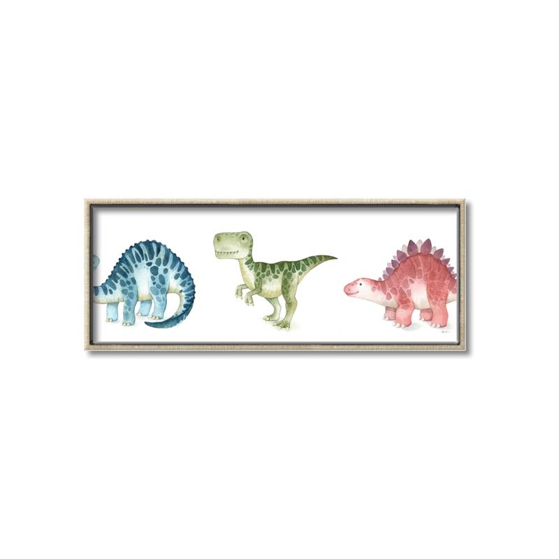Picture of Dino Line _GroupedProduct_Panel_Landscape_Mini_ _GroupedProduct_Panel_Landscape_Canvas_Framed_