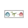 Picture of Dino Line _GroupedProduct_Panel_Landscape_Mini_ _GroupedProduct_Panel_Landscape_Canvas_Framed_
