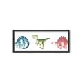 Picture of Dino Line _GroupedProduct_Panel_Landscape_Mini_ _GroupedProduct_Panel_Landscape_Canvas_Framed_