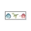 Picture of Dino Line _GroupedProduct_Panel_Landscape_Mini_ _GroupedProduct_Panel_Landscape_Canvas_Framed_