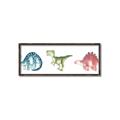Picture of Dino Line _GroupedProduct_Panel_Landscape_Mini_ _GroupedProduct_Panel_Landscape_Canvas_Framed_