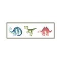 Picture of Dino Line _GroupedProduct_Panel_Landscape_Mini_ _GroupedProduct_Panel_Landscape_Canvas_Framed_