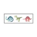 Picture of Dino Line _GroupedProduct_Panel_Landscape_Mini_ _GroupedProduct_Panel_Landscape_Canvas_Framed_