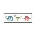 Picture of Dino Line _GroupedProduct_Panel_Landscape_Mini_ _GroupedProduct_Panel_Landscape_Canvas_Framed_