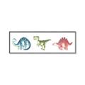 Picture of Dino Line _GroupedProduct_Panel_Landscape_Mini_ _GroupedProduct_Panel_Landscape_Canvas_Framed_