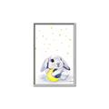 Picture of Moon Bunny  _GroupedProduct_Rectangle_Portrait_Mini_ _GroupedProduct_Rectangle_Portrait_Canvas_Framed_
