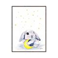 Picture of Moon Bunny  _GroupedProduct_Rectangle_Portrait_Mini_ _GroupedProduct_Rectangle_Portrait_Canvas_Framed_