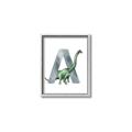 Picture of Green Dino A  _GroupedProduct_Rectangle_Portrait_Mini_ _GroupedProduct_Rectangle_Portrait_Canvas_Framed_