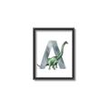 Picture of Green Dino A  _GroupedProduct_Rectangle_Portrait_Mini_ _GroupedProduct_Rectangle_Portrait_Canvas_Framed_