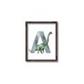 Picture of Green Dino A  _GroupedProduct_Rectangle_Portrait_Mini_ _GroupedProduct_Rectangle_Portrait_Canvas_Framed_