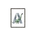 Picture of Green Dino A  _GroupedProduct_Rectangle_Portrait_Mini_ _GroupedProduct_Rectangle_Portrait_Canvas_Framed_