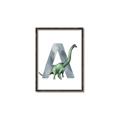 Picture of Green Dino A  _GroupedProduct_Rectangle_Portrait_Mini_ _GroupedProduct_Rectangle_Portrait_Canvas_Framed_