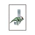 Picture of Green Dino J  _GroupedProduct_Rectangle_Portrait_Mini_ _GroupedProduct_Rectangle_Portrait_Canvas_Framed_