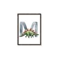 Picture of Green Dino M  _GroupedProduct_Rectangle_Portrait_Mini_ _GroupedProduct_Rectangle_Portrait_Canvas_Framed_