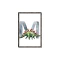 Picture of Green Dino M  _GroupedProduct_Rectangle_Portrait_Mini_ _GroupedProduct_Rectangle_Portrait_Canvas_Framed_