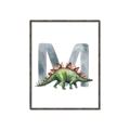 Picture of Green Dino M  _GroupedProduct_Rectangle_Portrait_Mini_ _GroupedProduct_Rectangle_Portrait_Canvas_Framed_