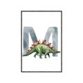 Picture of Green Dino M  _GroupedProduct_Rectangle_Portrait_Mini_ _GroupedProduct_Rectangle_Portrait_Canvas_Framed_