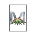 Picture of Green Dino M  _GroupedProduct_Rectangle_Portrait_Mini_ _GroupedProduct_Rectangle_Portrait_Canvas_Framed_
