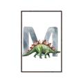 Picture of Green Dino M  _GroupedProduct_Rectangle_Portrait_Mini_ _GroupedProduct_Rectangle_Portrait_Canvas_Framed_