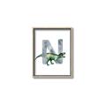 Picture of Green Dino N  _GroupedProduct_Rectangle_Portrait_Mini_ _GroupedProduct_Rectangle_Portrait_Canvas_Framed_