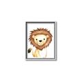 Picture of Nursery Lion _GroupedProduct_Rectangle_Portrait_Mini_ _GroupedProduct_Rectangle_Portrait_Canvas_Framed_
