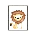 Picture of Nursery Lion _GroupedProduct_Rectangle_Portrait_Mini_ _GroupedProduct_Rectangle_Portrait_Canvas_Framed_