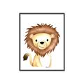 Picture of Nursery Lion _GroupedProduct_Rectangle_Portrait_Mini_ _GroupedProduct_Rectangle_Portrait_Canvas_Framed_