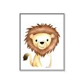 Picture of Nursery Lion _GroupedProduct_Rectangle_Portrait_Mini_ _GroupedProduct_Rectangle_Portrait_Canvas_Framed_