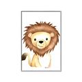 Picture of Nursery Lion _GroupedProduct_Rectangle_Portrait_Mini_ _GroupedProduct_Rectangle_Portrait_Canvas_Framed_