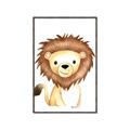 Picture of Nursery Lion _GroupedProduct_Rectangle_Portrait_Mini_ _GroupedProduct_Rectangle_Portrait_Canvas_Framed_
