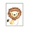 Picture of Nursery Lion _GroupedProduct_Rectangle_Portrait_Mini_ _GroupedProduct_Rectangle_Portrait_Canvas_Framed_