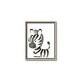Picture of Nursery Zebra _GroupedProduct_Rectangle_Portrait_Mini_ _GroupedProduct_Rectangle_Portrait_Canvas_Framed_