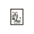 Picture of Nursery Zebra _GroupedProduct_Rectangle_Portrait_Mini_ _GroupedProduct_Rectangle_Portrait_Canvas_Framed_