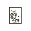 Picture of Nursery Zebra _GroupedProduct_Rectangle_Portrait_Mini_ _GroupedProduct_Rectangle_Portrait_Canvas_Framed_